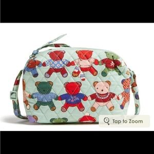 Vera Bradley Crossbody camera bag toasty teddies NWT
